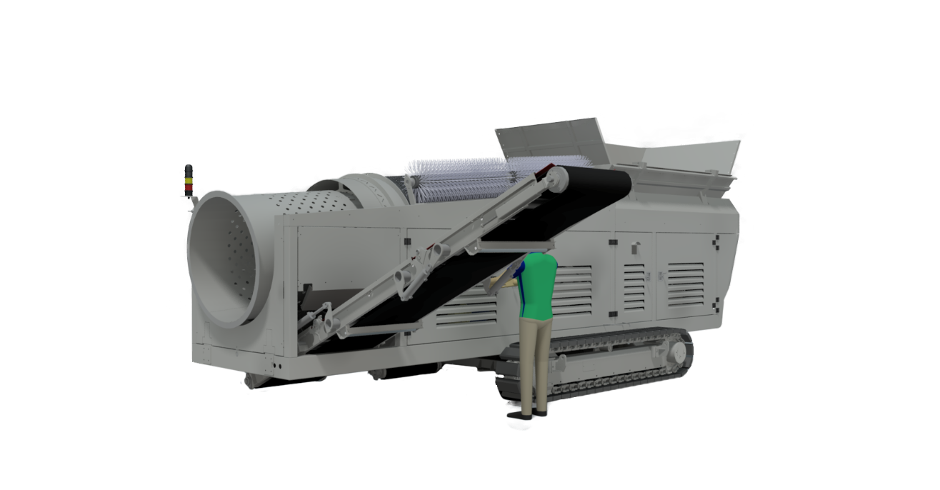 Ciur rotativ (trommel) K-TS 40
