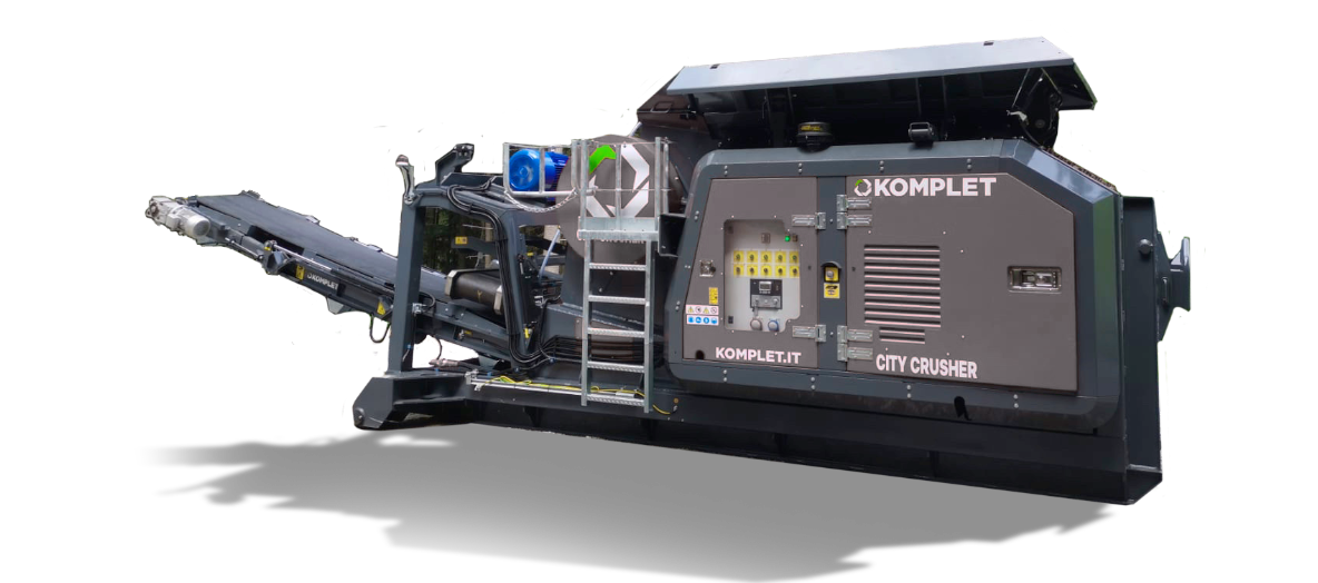 Concasor pe cârlig City Crusher