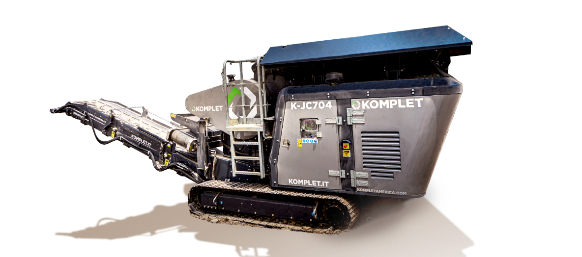 Concasor mobil cu fălci K-JC 704